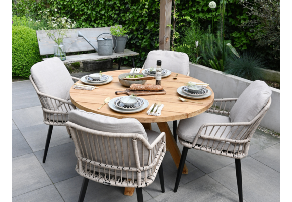 Runder Gartentisch  Jakarta | ø 150 cm  | Teakholz