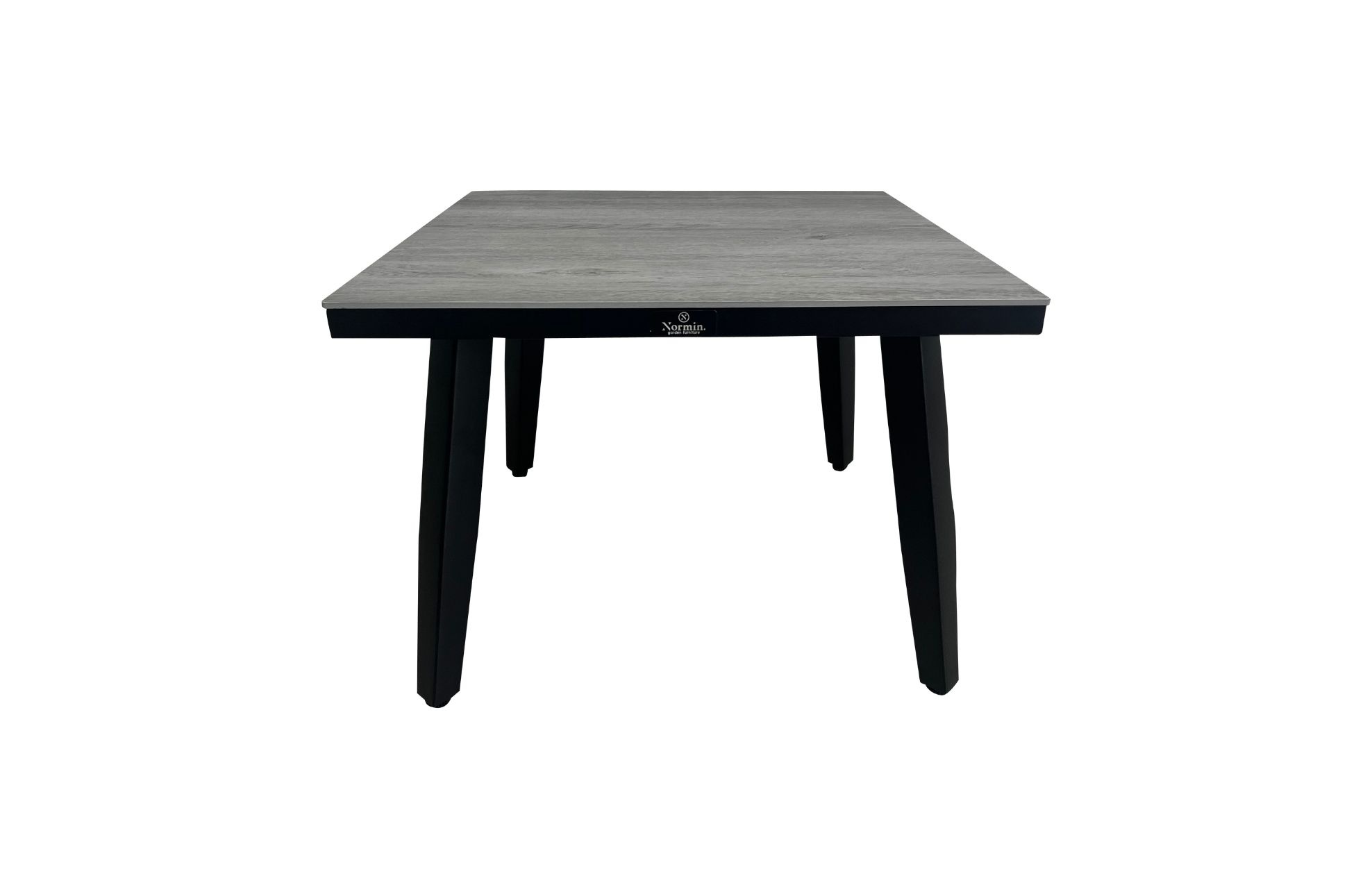 Normin Beistelltisch Mykonos 55x55cm | Grau | Aluminium & Kunststoff | Normin