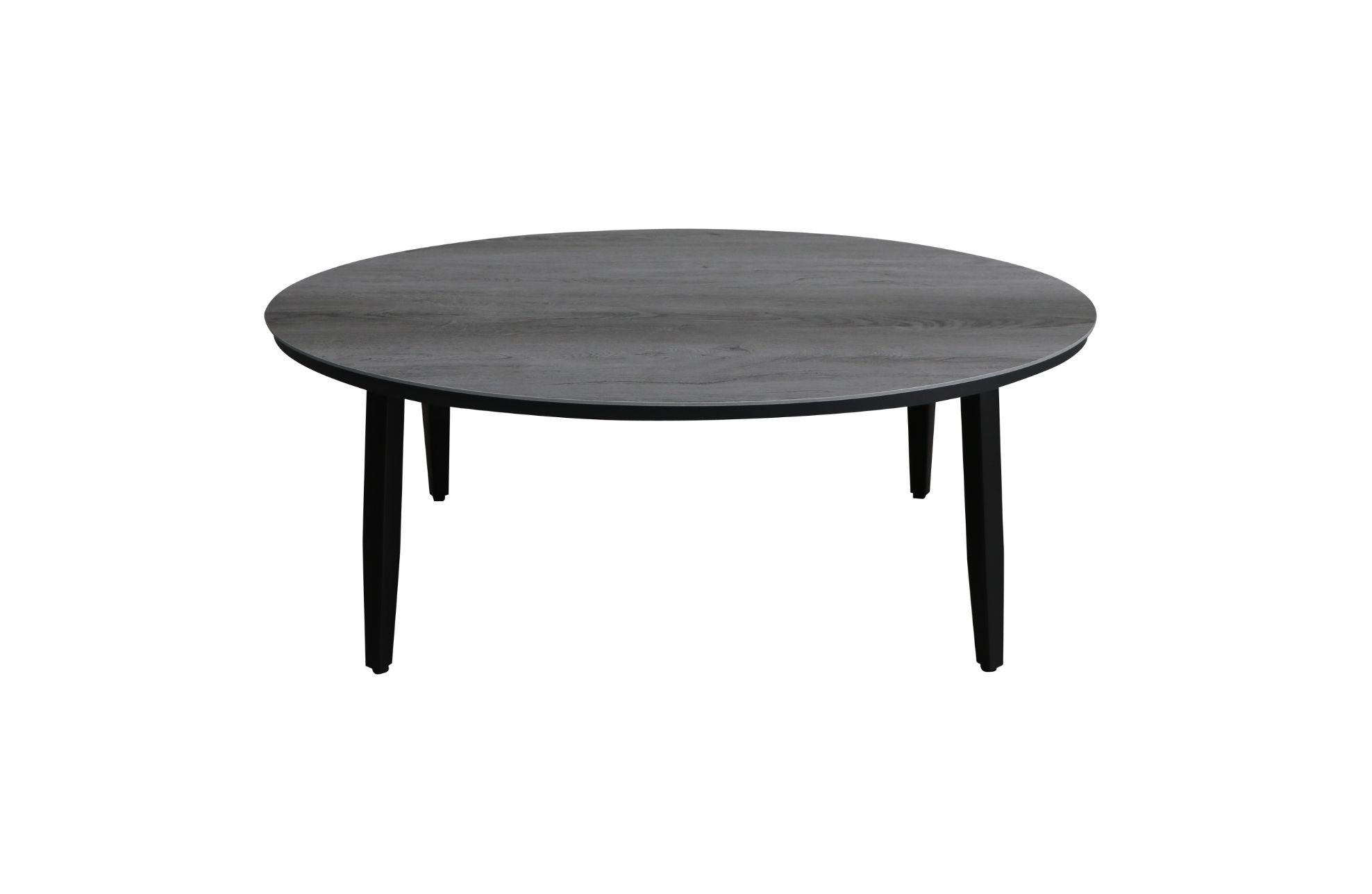 Normin Beistelltisch Mykonos Oval 120x75cm | Grau | Aluminium & Kunststoff | Normin