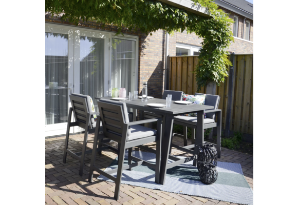 Bartisch Malibu | 180 x 94 cm | Aluminium | Lesli Living