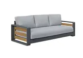 Lounge-Sofa Fosega | 3-Sitzer | Aluminium