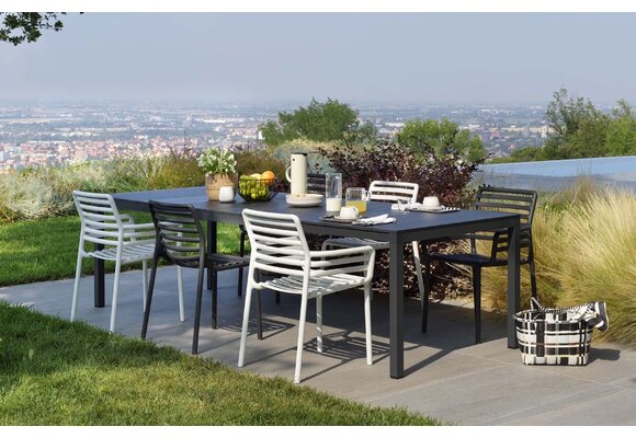 Stapelbarer Gartenstuhl Doga | Kunststoff | Bianco