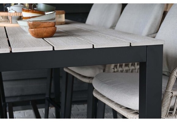 Bartisch Limasol | 150 x 75 cm | Polywood & Aluminium | Wood