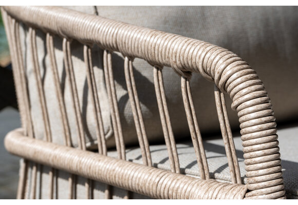 Ecklounge-Set | Isabel | Sand | Rope