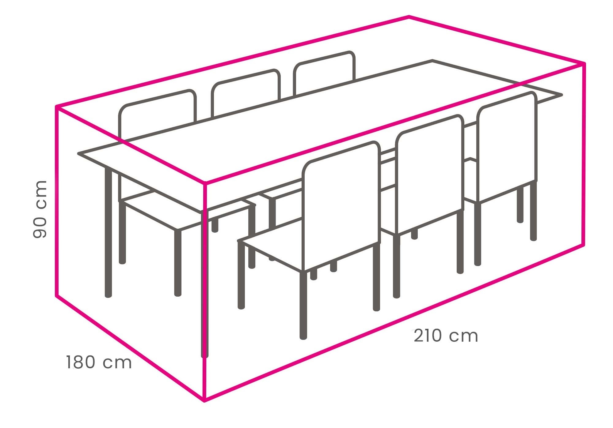 4 Jahreszeiten Gartenmöbel 5-teiliges Gartenset | 4 Dublin Gartenstühle | Gartentisch Dublin 160 cm mit Keramikplatte