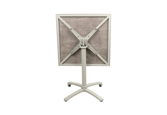 Klappbarer Terrassentisch Gent | 70 x 70 cm | Sand & Braun