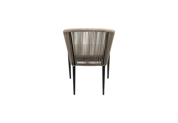 Stapelbarer Gartenstuhl Sluis | Schwarz & Sand