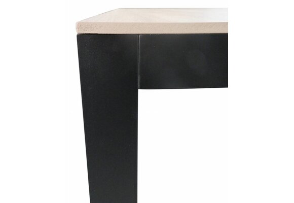 Gartentisch Limasol | 90x90cm | Polywood & Aluminium | Holz