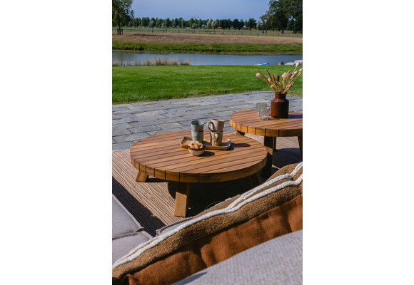 Lounge-Tisch  Kent | ⌀ 80 cm | Akazienholz