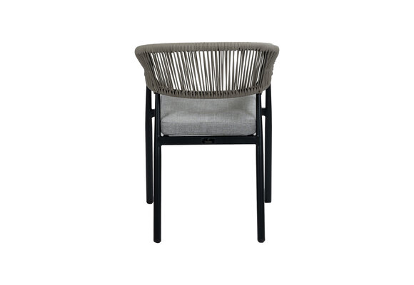 Stapelbarer Gartenstuhl Knokke | Schwarz & Camel