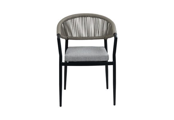 Stapelbarer Gartenstuhl Brügge | Schwarz & Camel