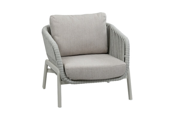 Sessel-Sofa Lounge-Set Porto | 3-Sitzer | Natürlich