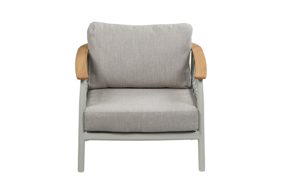 Lounge-Sessel Capri | Natur & Creme