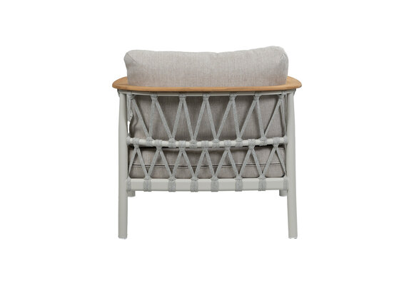 Lounge-Sessel Capri | Natur & Creme