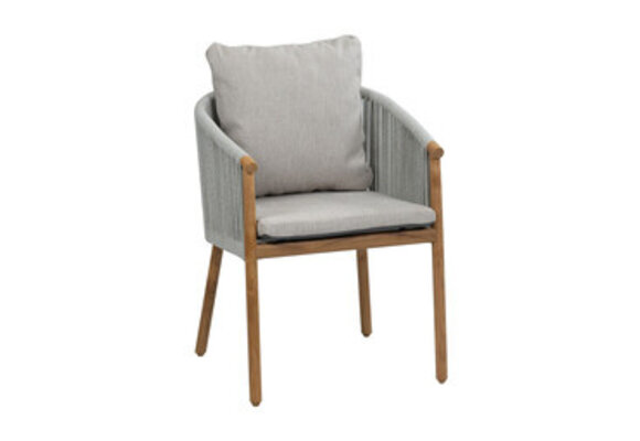 7-teiliges Garten-Set Es Vedra | 6 Es Vedra Gartenstühle | Gartentisch Es Vedra 220x100cm