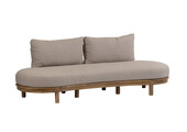 Lounge-Sofa Cancun | 2-Sitzer | Akazienholz