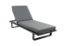 Liegestuhl Saint Martin | inkl. Kissen | Aluminium & Textilien