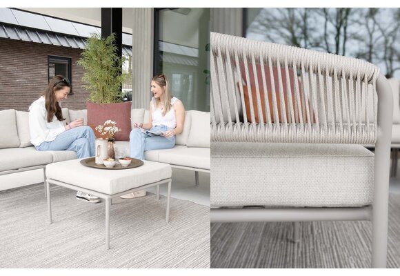 Ecklounge-Set Elvira | Camel & Beige