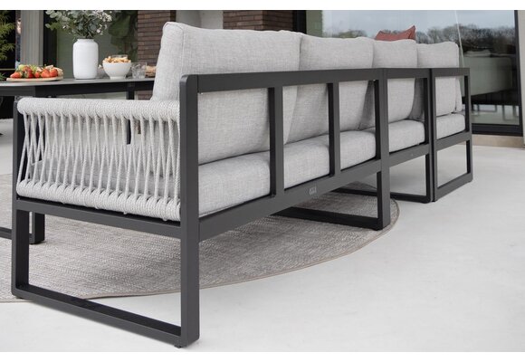 Dining Ecklounge-Set Reims | Links | Schwarz & Sand