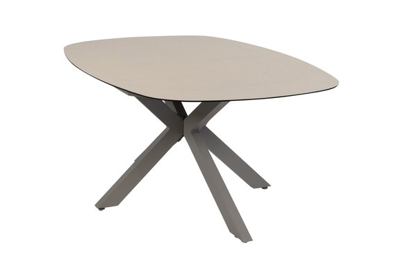 Ovaler Gartentisch Malaga | 180 x 115 cm | Camel & Cerra Vetro