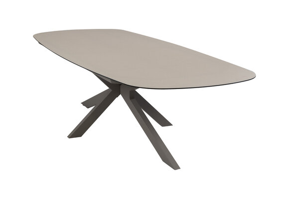 Ovaler Gartentisch Malaga | 280 x 115 cm | Camel & Cerra Vetro
