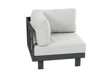 Eck-Element Tulum | Schwarz