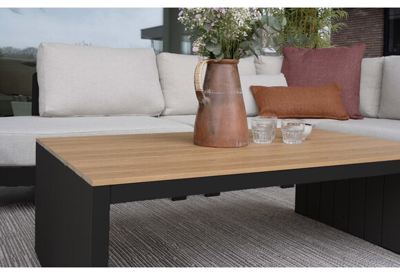 Loungesessel Tulum | Schwarz & Beige