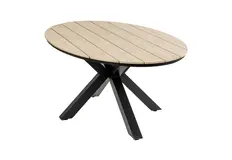 Ovaler Gartentisch | Limasol 220 x 115 cm | Polywood & Aluminium