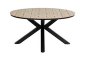 Runder Gartentisch | Limasol ø 150 cm | Polywood & Aluminium