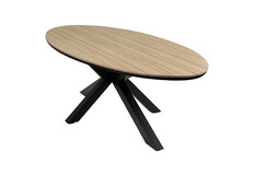 Ovaler Gartentisch Limasol 280cm | Polywood & Aluminium