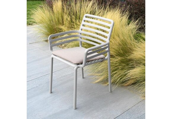 Stapelbarer Gartenstuhl Doga | Kunststoff | Bianco