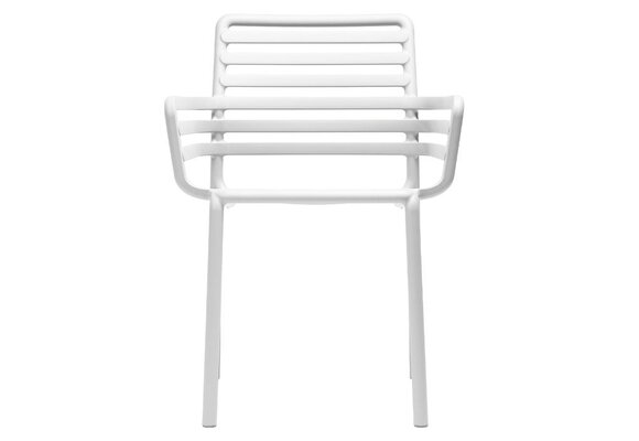 Stapelbarer Gartenstuhl Doga | Kunststoff | Bianco