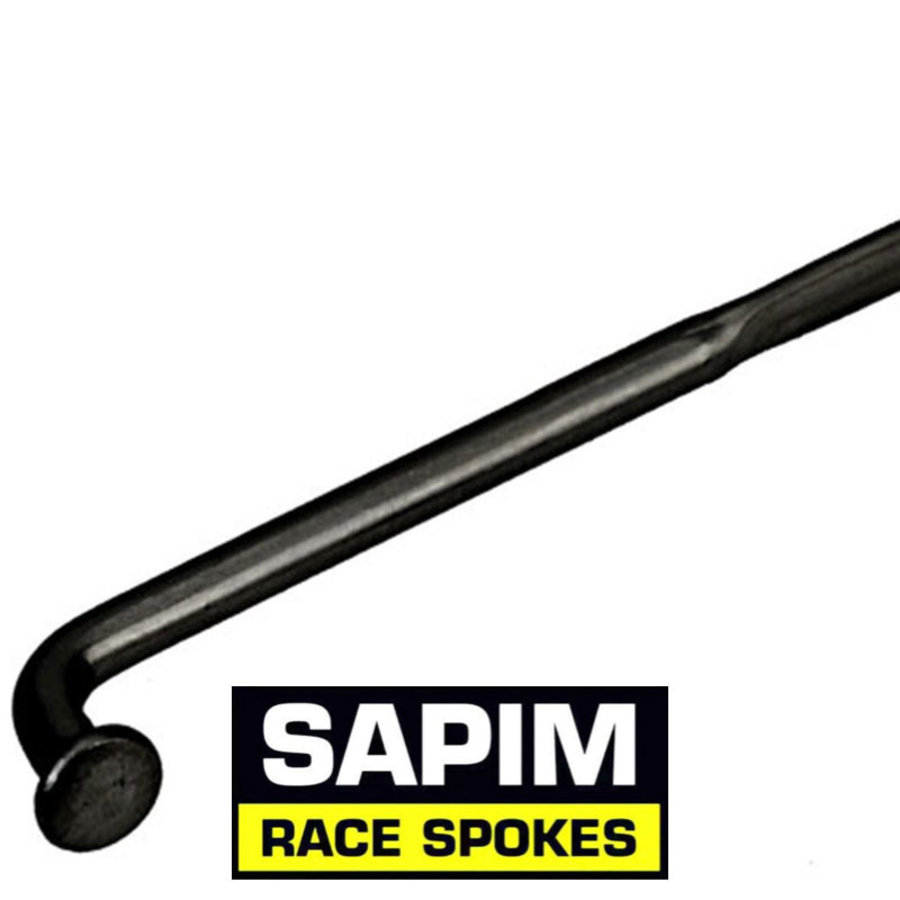 SAPIM CX-RAY Spokes Black Bladed J-Bend *Any Quantity**Any Length* NEW