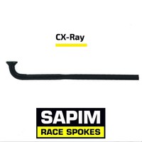 thumb-Sapim CX-Ray Aero 14G - Zwart - J-Bend - Spaak-1