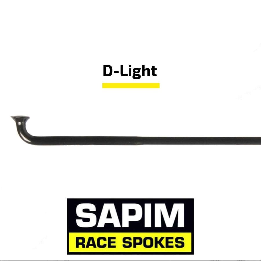 Sapim D-Light - Zwart - J-Bend Spaak-1