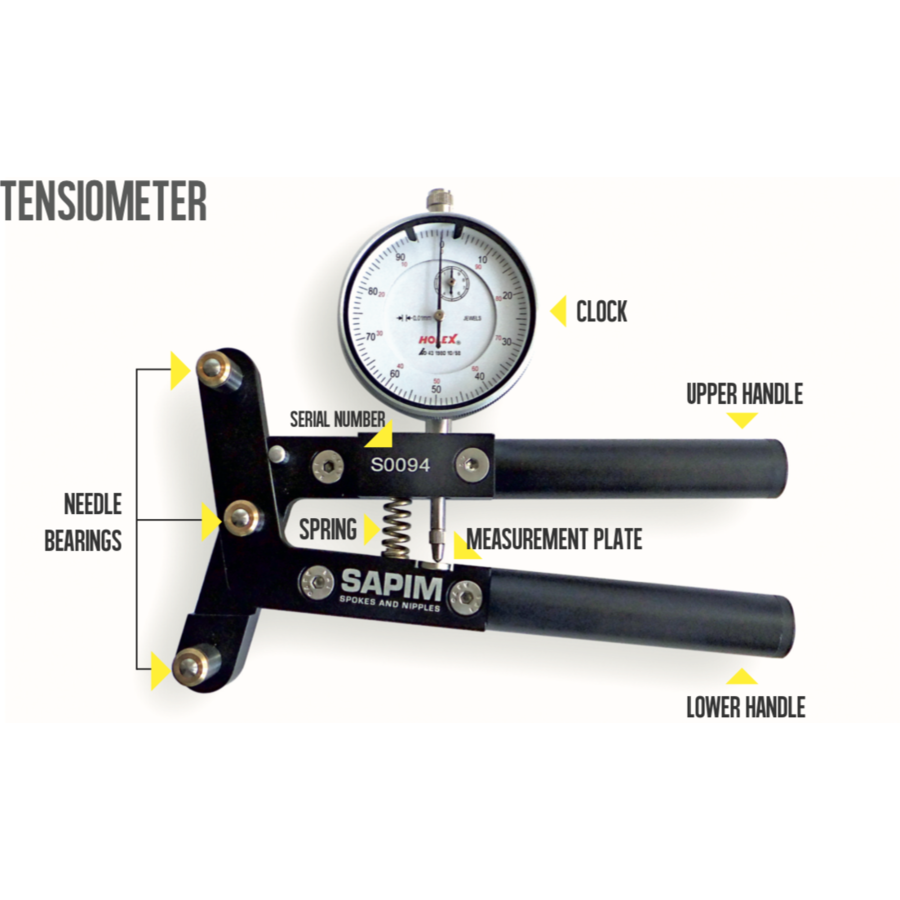 Sapim Spoke Tension Meter Speichentensiometer Analog-4