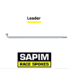 Sapim Sapim Leader 13G - Zilver - J-Bend - Spaak