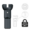 Nippel 14G - Polyax - Brass - Zwart - Secure Lock