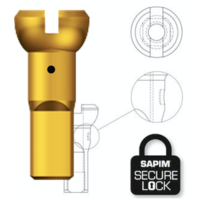 Sapim Nippel 14G - Polyax - Alu - Gold - Secure Lock