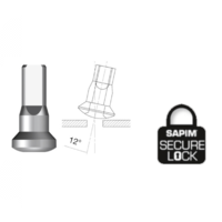 thumb-Sapim  Nippel 14G - Brass - Upside-Down - Innen Nippel - Secure Lock - Enve-1