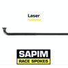 Sapim Laser 14G - Zwart - J-Bend