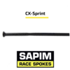 Sapim Sapim CX-Sprint Bladed 14G - Black - Straight Pull - Spoke
