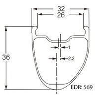 thumb-Gravel Disc Brake H36-W32 Carbon Rim-1