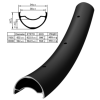 WP. MTB Disc Brake H20-W30 Alu Rim