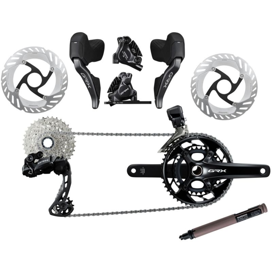 Shimano GRX RX825 Di2 12 Speed Groupset - Wheel-Parts.shop Shimano GRX RX825 Di2 12 Speed Groupset - Wheel-Parts.shop
