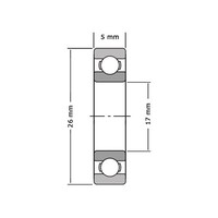 thumb-WP. Bearings ABEC 3 / P6-3