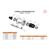 thumb-Formula FH-521 Freehub Body (inclusief end cap)-6