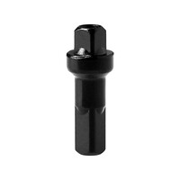 thumb-Alpina - Alu - Nippel - Double Square - Schwarz - 14G-1