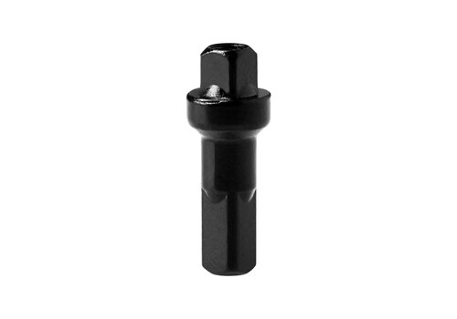 Alu - Nippel - Double Square - Schwarz 