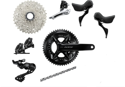 Shimano 105 R7120 Disc Groupset 